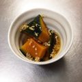 りょん。。's cooksnap of when they made かぼちゃの煮物☆鳥挽肉餡掛け.