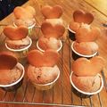 ゆるプリン's cooksnap of when they made バレンタインに❤簡単ハートのマフィン.