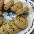 ひかひか337's cooksnap of when they made 黒ごまクッキー.