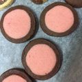 りさみんとん's cooksnap of when they made ✿練乳苺クッキー✿.