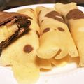 りさたり's cooksnap of when they made チョコムースクレープ☆バレンタイン.