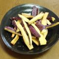 スージー＆ジル's cooksnap of when they made さついまいもスティック～砂糖まみれ✾.