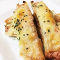 swm4's cooksnap of when they made ビールに合う！ちくわの明太マヨチーズ焼き.