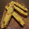 あけちゃんち。's cooksnap of when they made おつまみにも♪大人のカレービスコッティ.