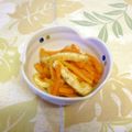 龍青空ママ's cooksnap of when they made 減塩☆ニンジンと油揚げのきんぴら◆.