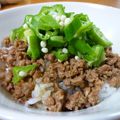 かあさんペンギン's cooksnap of when they made スタミナおくら丼.