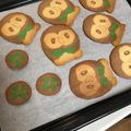 モッキンバード☆'s cooksnap of when they made ポケモンのモクローキャラクター　クッキー.