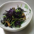 おりょせん's cooksnap of when they made シンプル旨い♪からし菜のクレソル炒め.