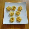 ゆず☆ななみ's cooksnap of when they made *卵焼きを型抜き☆可愛くキャラ弁*.