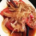 アミマティ's cooksnap of when they made トマトと新玉ねぎのサラダ.