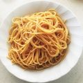 あきえり☆☆'s cooksnap of when they made 明太子釜玉パスタ.