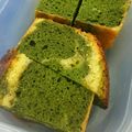 あづち城's cooksnap of when they made 簡単！！HKMで抹茶のマーブルケーキ♡.