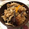 クックIYHHGF☆'s cooksnap of when they made 炊き込みご飯.