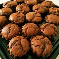 MINMIん510's cooksnap of when they made ダブルチョコ＊カップケーキ♪.