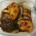 まえあやちゃん's cooksnap of when they made 蓮根のはさみ焼き（甘辛ダレ）.