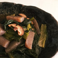 mocaらぶ's cooksnap of when they made 簡単！あと一品♪小松菜と蒟蒻と椎茸の煮物.