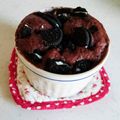 ペコラム's cooksnap of when they made オレオチョコ蒸しケーキ＊HM＊簡単.