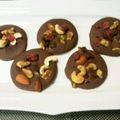 kucina's cooksnap of when they made バレンタイン簡単♡チョコ＆ドライフルーツ.
