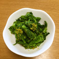 のりのりゆー☆'s cooksnap of when they made 菜の花からし和え.