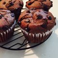 なしころ's cooksnap of when they made ココアとチョコのホシノマフィン.