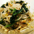 happic0's cooksnap of when they made ほうれん草とモヤシのゴマたっぷりナムル.