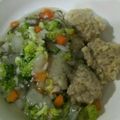 クック6W3IO1☆'s cooksnap of when they made 離乳食に☆ふわふわ鶏団子.
