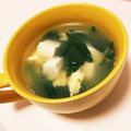 あっぷるるるるん's cooksnap of when they made 簡単！ほうれん草と卵のスープ♪.