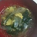 じゅん・Д・じゅん's cooksnap of when they made 簡単ワカタマ（ワカメ＆卵）スープ.