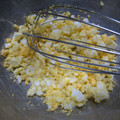 ＹＡＭＡＴ's cooksnap of when they made ゆで卵の荒刻みの仕方.