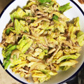 mappy☆'s cooksnap of when they made キャベツとしめじの明太マヨ炒め☆.