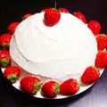 もちもちもちまる's cooksnap of when they made ドームケーキ　ストロベリーホワイト.