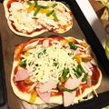 hikajiri's cooksnap of when they made ♡記録用♩休日ランチ簡単ピザとピザソース.