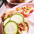 ame-ikuru's cooksnap of when they made 簡単♪サーモンとクリームチーズのバラ風.