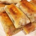 ぽちゃもちゃ子's cooksnap of when they made 絶品ヘルシー★キャベツの揚げない春巻き.