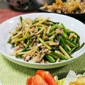 38kshr's cooksnap of when they made 豚肉とにんにくの芽の中華炒め.