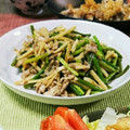 38kshr's cooksnap of when they made 豚肉とにんにくの芽の中華炒め.