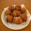 ぽこぴ～♪'s cooksnap of when they made 沖縄サーターアンダギー☆ドーナツ☆★.