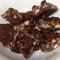 t0613tt's cooksnap of when they made 簡単　材料３つでざくざくチョコバー。.