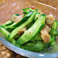kuu汰's cooksnap of when they made きゅうりとザーサイの中華酢あえ.