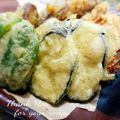 inyako's cooksnap of when they made 茄子の天ぷら〜(o˘◡˘o)♡.