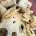earlybirdk's cooksnap of when they made 激ウマ 簡単 焼きれんこん.