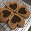 彩さん。's cooksnap of when they made 食べられる器でハートフォンダンショコラ.