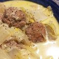 まゆのかまど's cooksnap of when they made 肉団子の牛乳煮.