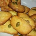 初心者娘's cooksnap of when they made さっくり！かぼちゃの種クッキー.