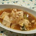 メープルほあ's cooksnap of when they made 簡単！　焼き豆腐　ねぎ　鶏ひき肉の　旨煮.