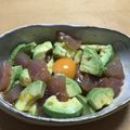 mi_ricky's cooksnap of when they made 絶品の一品！アボカドとマグロのユッケ！.