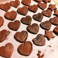 ままボン's cooksnap of when they made 米粉で焼きチョコ（卵・小麦不使用）.