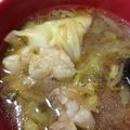 夕飯は６時です's cooksnap of when they made ｵｲｽﾀｰｿｰｽde簡単絶品♡水餃子鍋.