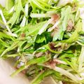 ひい◡̈♥︎'s cooksnap of when they made 水菜とカニカマのさっぱりサラダ♪.