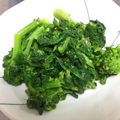 can123's cooksnap of when they made 菜の花のからしあえ♡簡単白だしver♪.